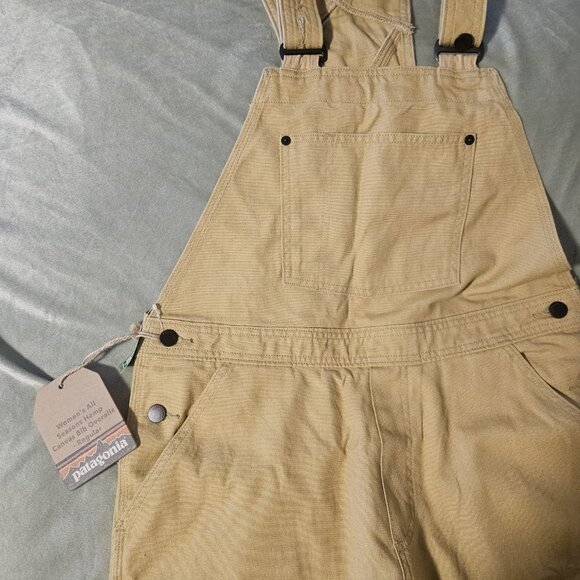 Patagonia Hemp All Season Overalls - Med/LONG inseam(NEW WITH TAGS) - Picture 2 of 6